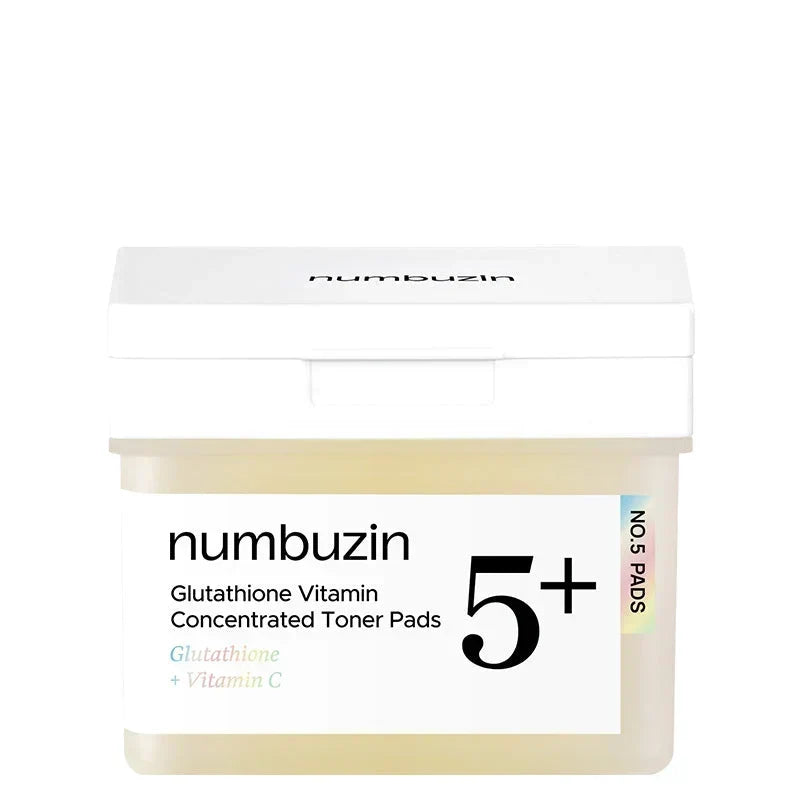 numbuzin No.5+ Glutathione Vitamin Concentrated Toner Pads 70 Pads