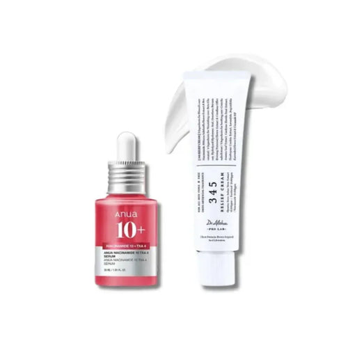 Acne Scar & Dark Spot Treatment Kit Korean skincare duo set, front view