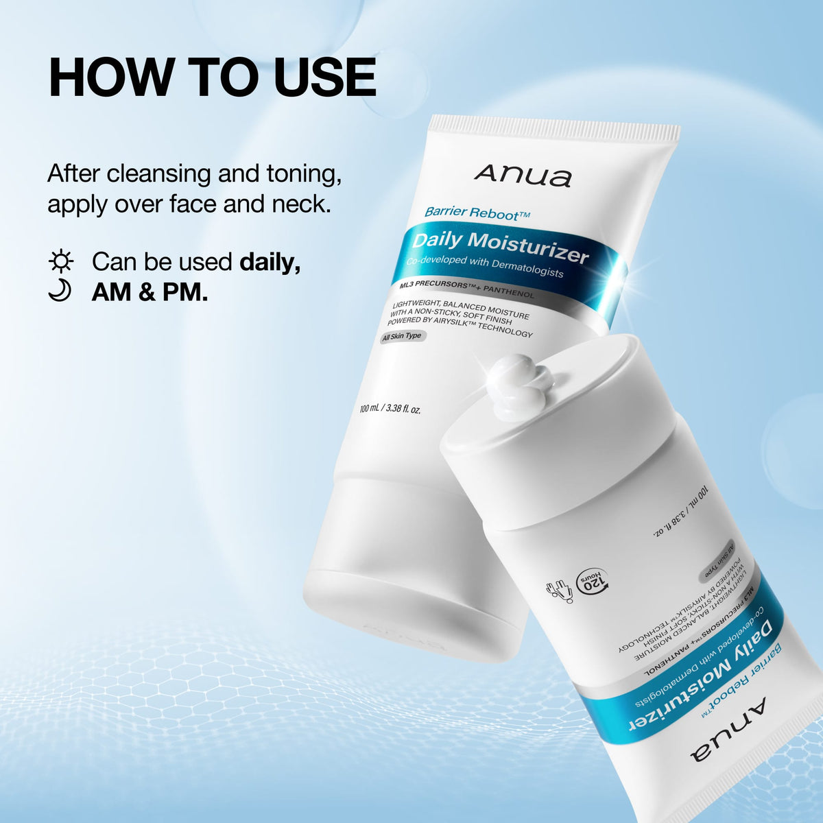 ANUA Barrier Reboot Daily Moisturizer 100ml - photo 5