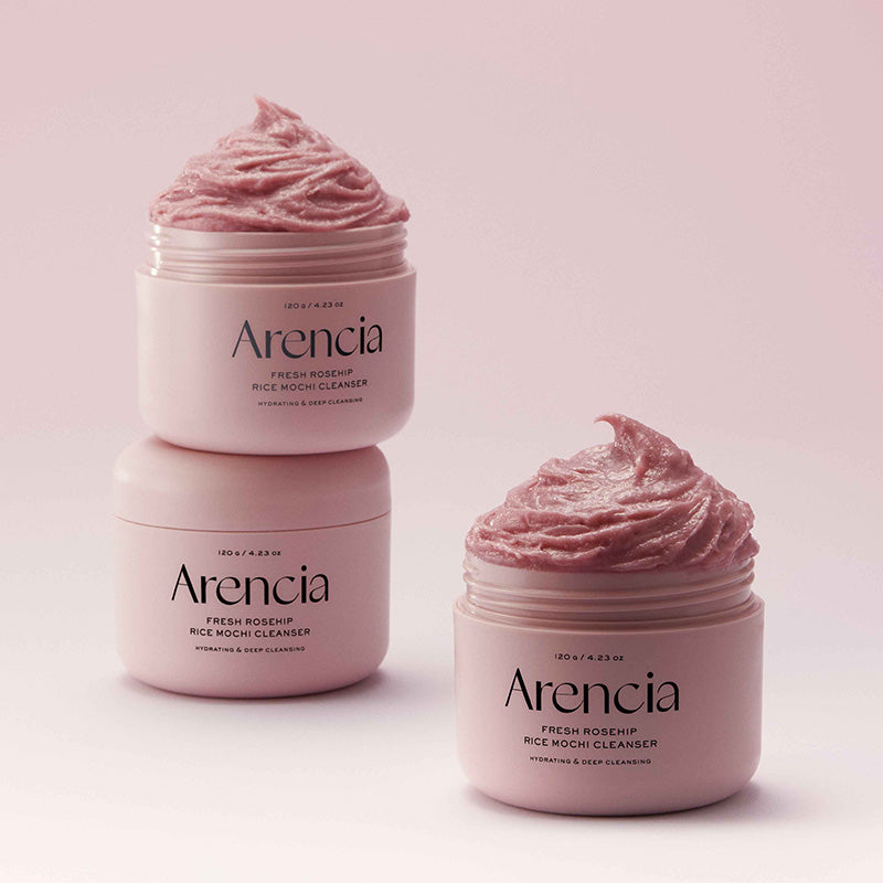 Arencia Fresh Rosehip Rice Mochi Cleanser 120g - photo 4