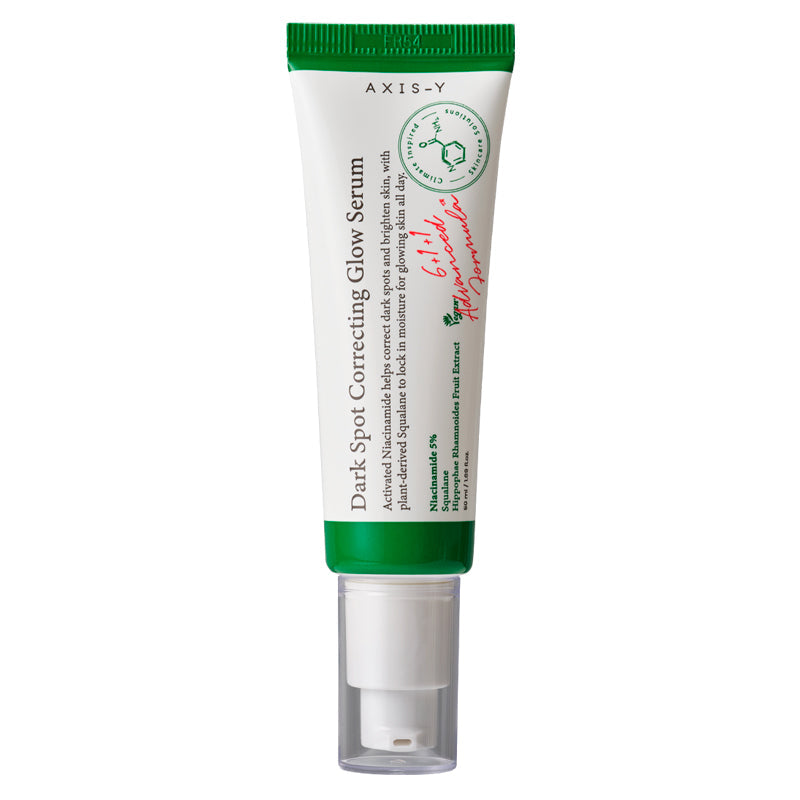 AXIS-Y Dark Spot Correcting Glow Serum 50ml bottle, front view