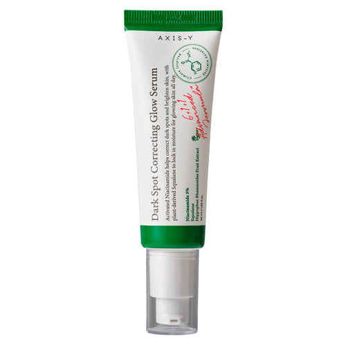 AXIS-Y Dark Spot Correcting Glow Serum 50ml bottle, front view