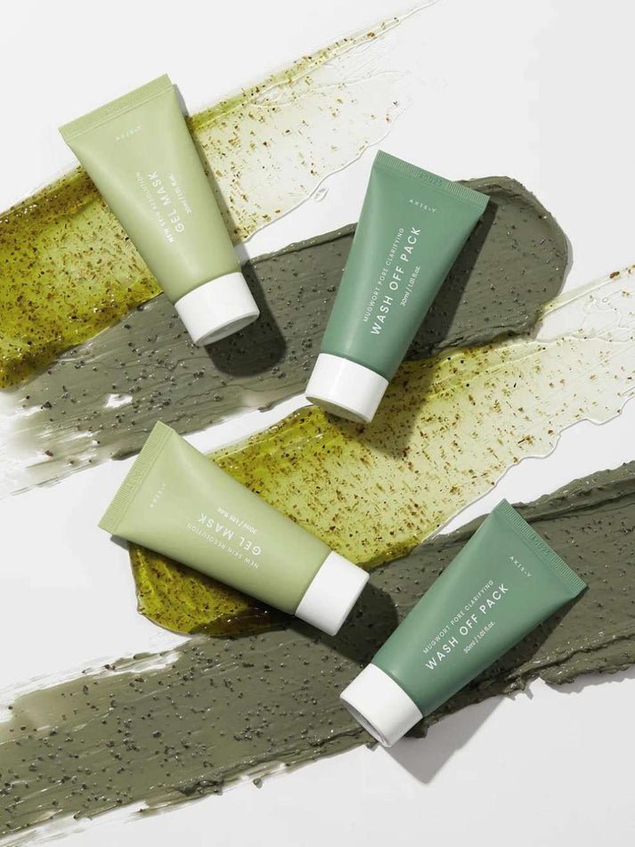 AXIS-Y Mask Now Glow Later Set (Mugwort Pore Clarifying Wash Off Pack 30ml - photo 5