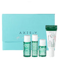 AXIS-Y The Mini Glow Set box with four mini products, front view