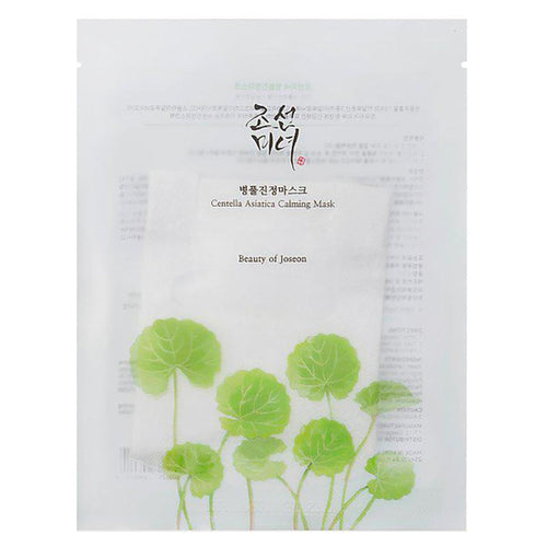 Beauty of Joseon Centella Asiatica Calming Mask single sheet pouch, front view