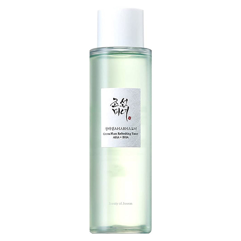 Beauty of Joseon Green Plum Refreshing Toner AHA + BHA 150ml bottle, front view