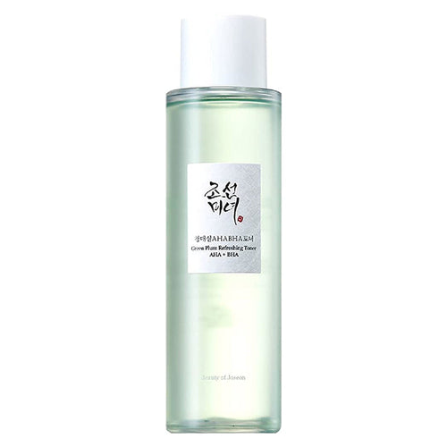 Beauty of Joseon Green Plum Refreshing Toner AHA + BHA 150ml bottle, front view