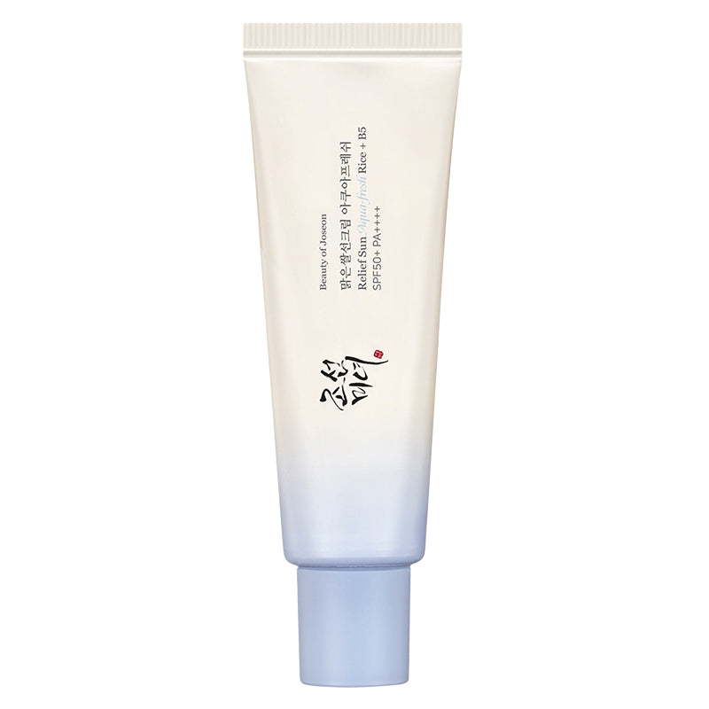 Beauty of Joseon Relief Sun Aqua-fresh Rice + B5 SPF50+ PA++++ 50ml tube, front view