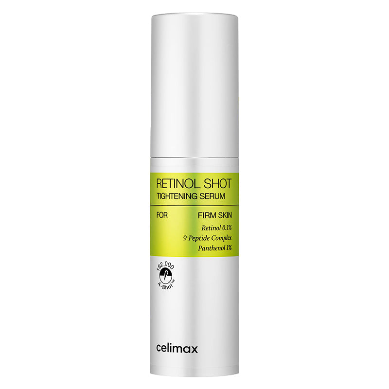 celimax The Vita-A Retinol Shot Tightening Serum 30ml bottle, front view