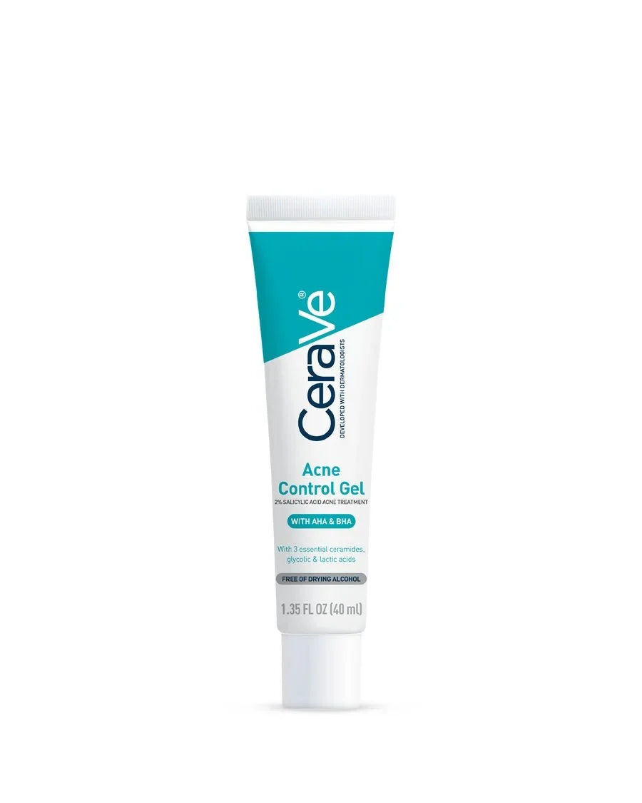 CeraVe Acne Control Gel 40ml tube, front view