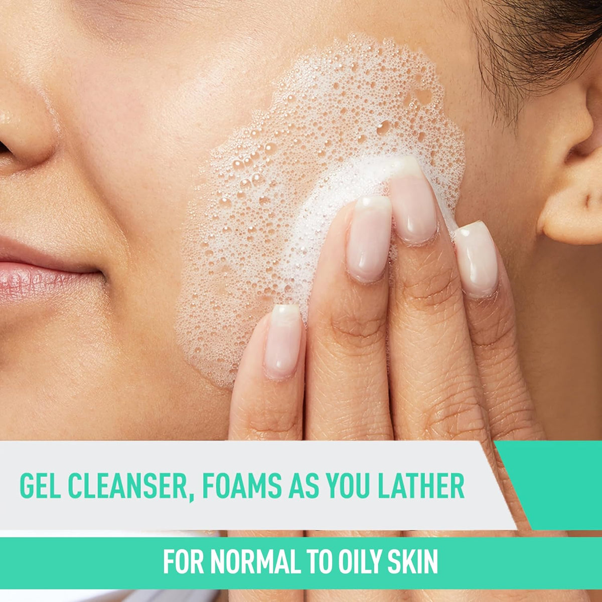 CeraVe Foaming Facial Cleanser for Normal to Oily Skin - photo 2