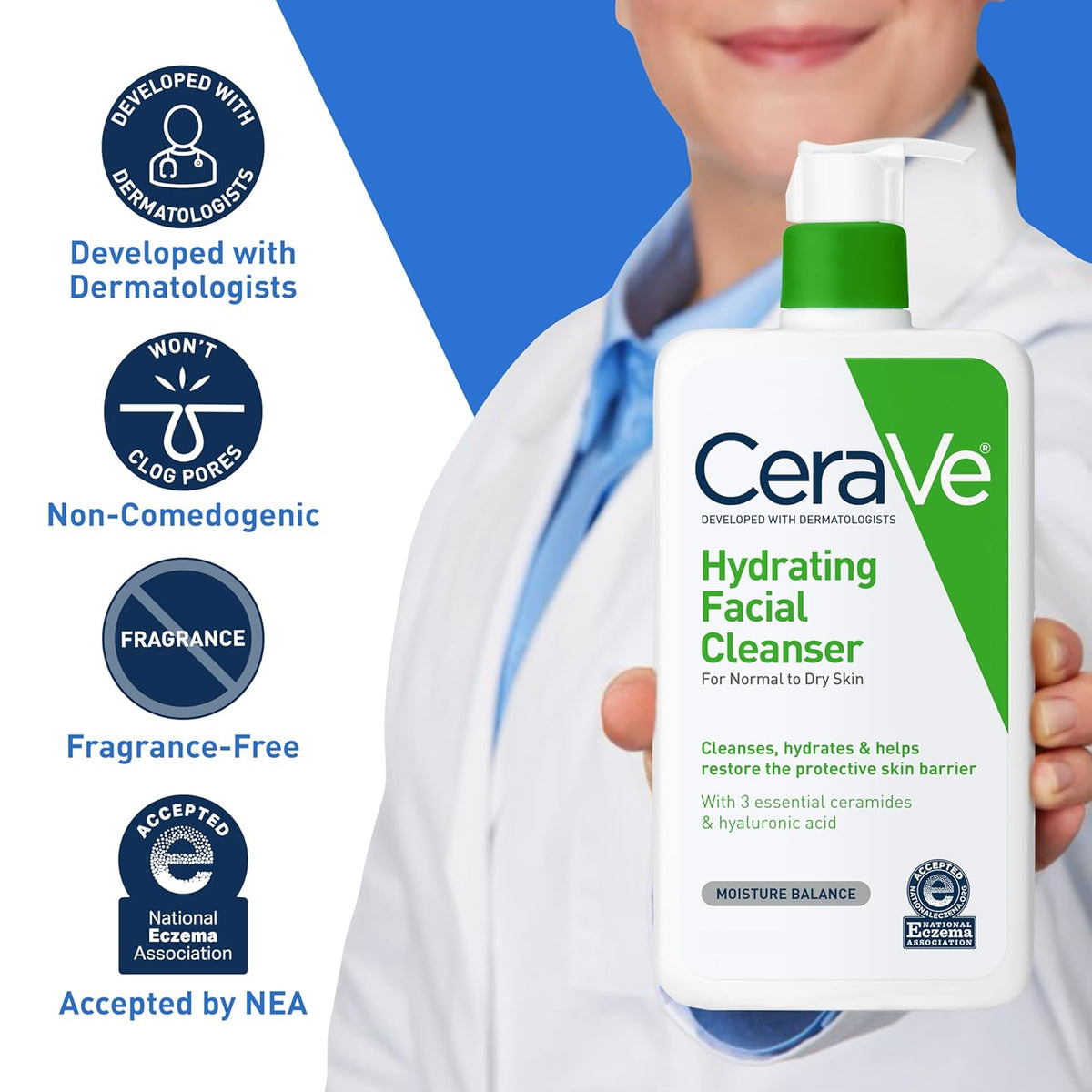 CeraVe Hydrating Cleanser For Normal to Dry Skin - photo 3