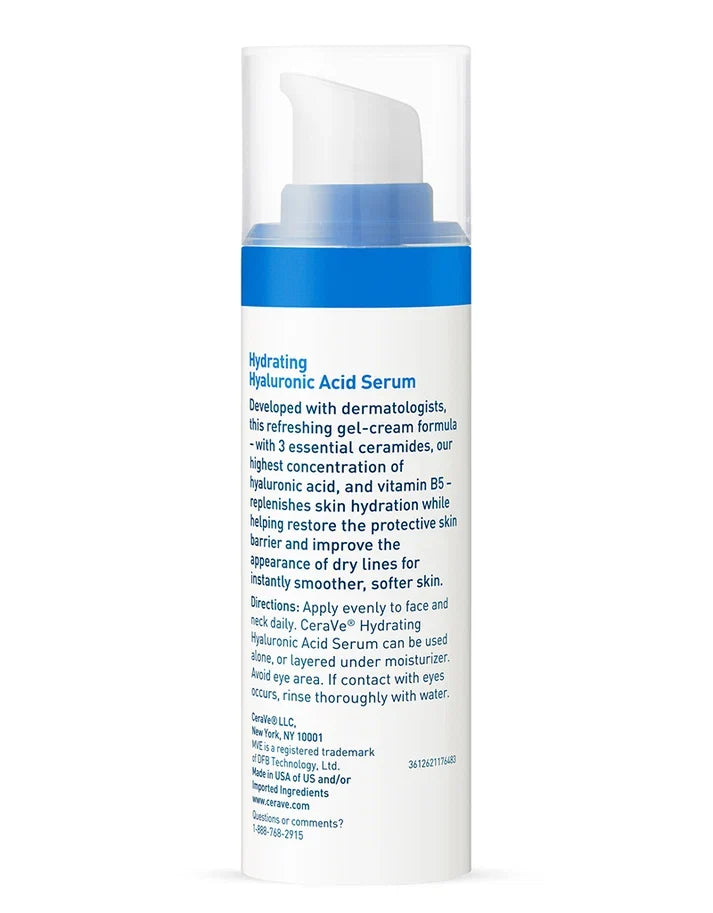 CeraVe Hydrating Hyaluronic Acid Serum 30ml - photo 2