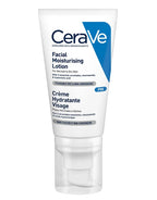 CeraVe PM Facial Moisturising Lotion 52ml pump bottle, front view