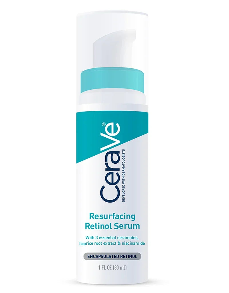 CeraVe Resurfacing Retinol Serum 30ml bottle, front view