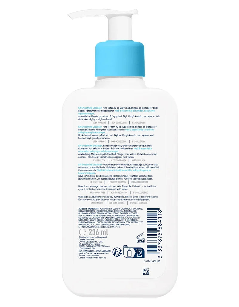 CeraVe SA Smoothing Cleanser 236ml - photo 2