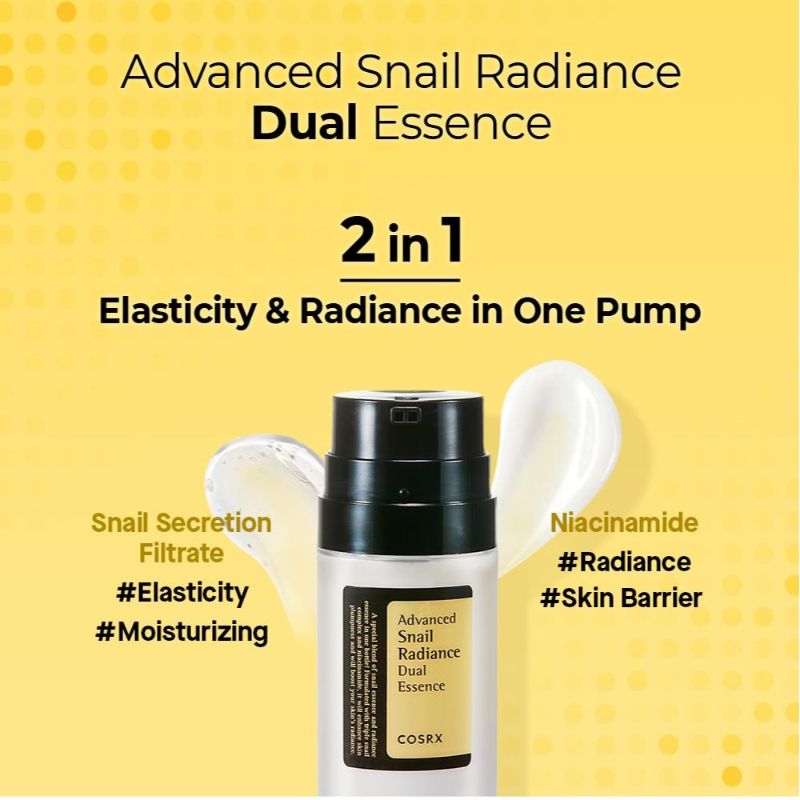 COSRX Advanced Snail Radiance Dual Essence 80ml - photo 7