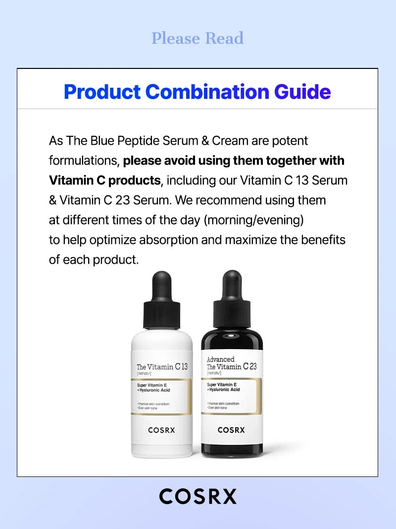 COSRX The Blue Peptide Bakuchiol Plump Glow Serum 50ml - photo 3