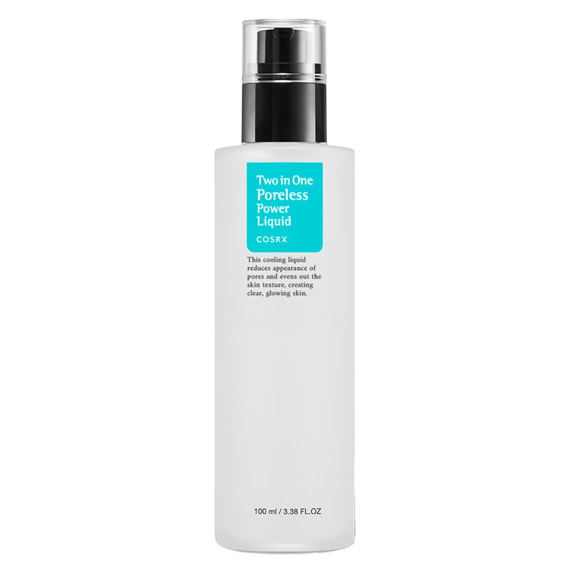 COSRX Two in One Poreless Power Liquid 100ml pump bottle front view