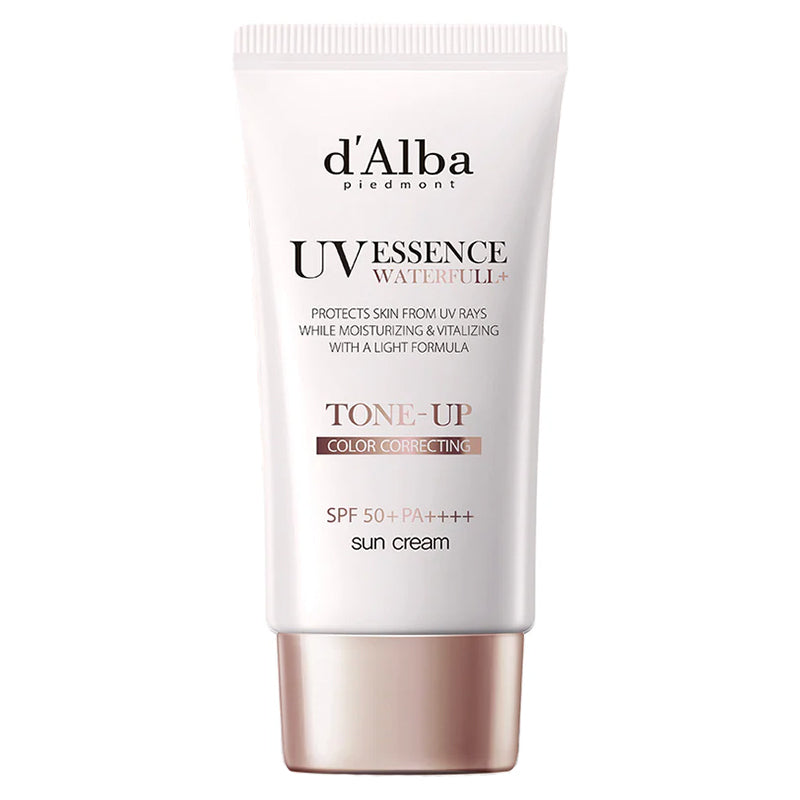 d'Alba Waterfull Tone-Up Sun Cream Pink SPF50+ PA++++ 50ml tube