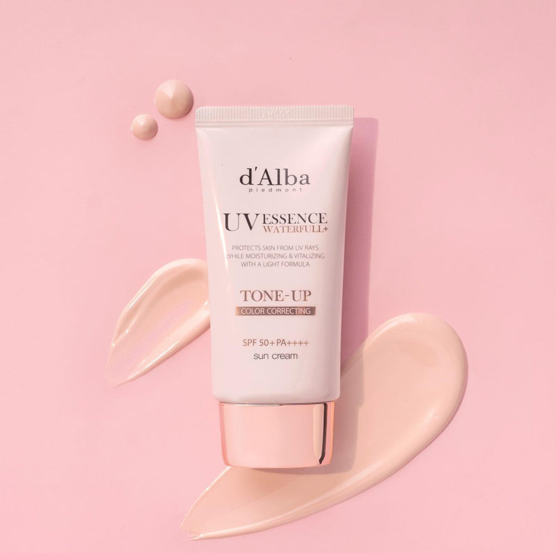 d'Alba Waterfull Tone-Up Sun Cream (Pink) SPF50+ PA++++ 50ml - photo 4