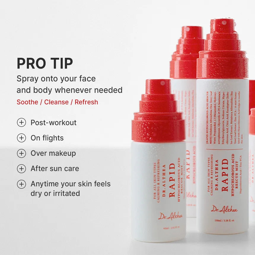 Dr.Althea Rapid Hypochlorous Acid Rescue Mist 100ml - photo 3