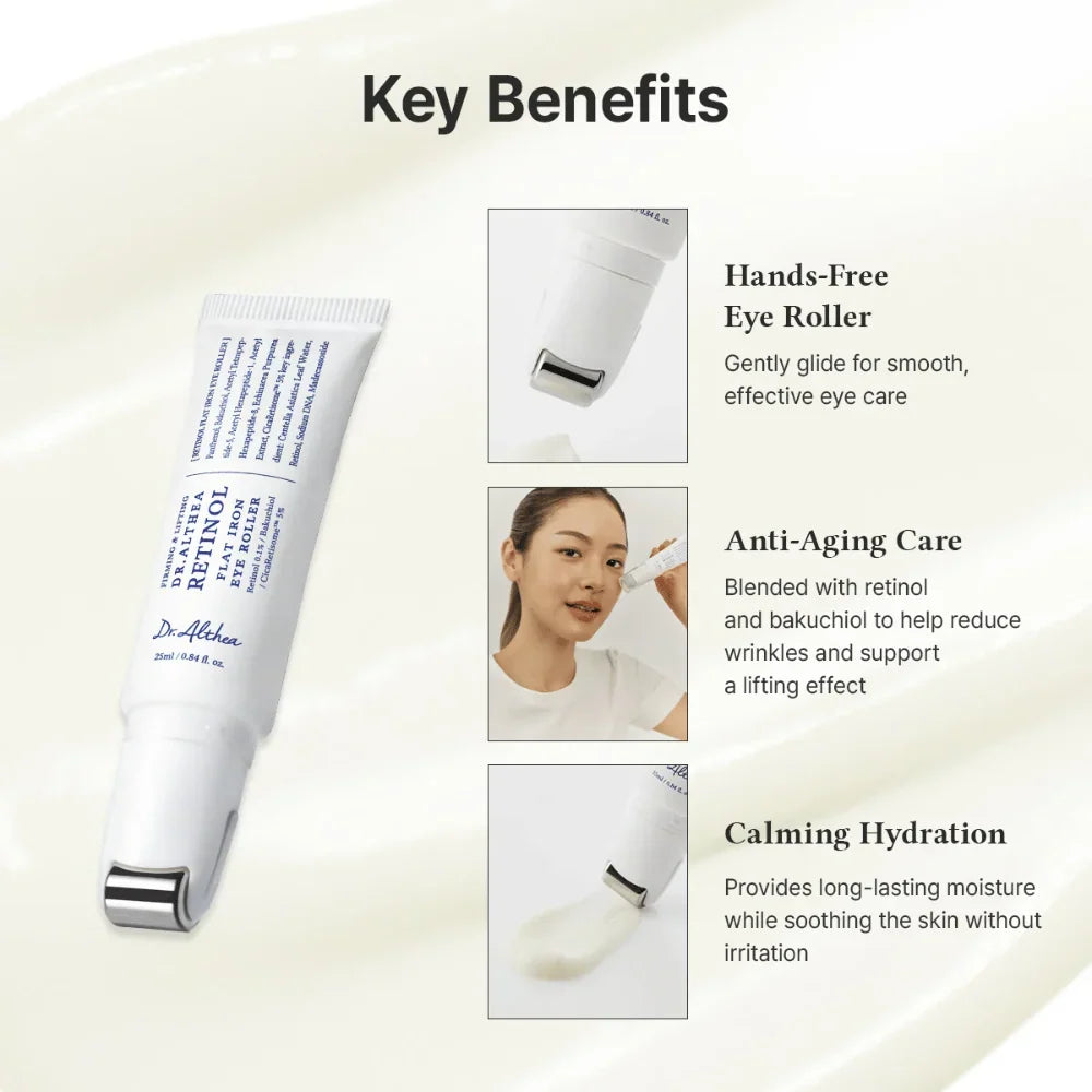 Dr.Althea Retinol Flat Iron Eye Roller 25ml - photo 3