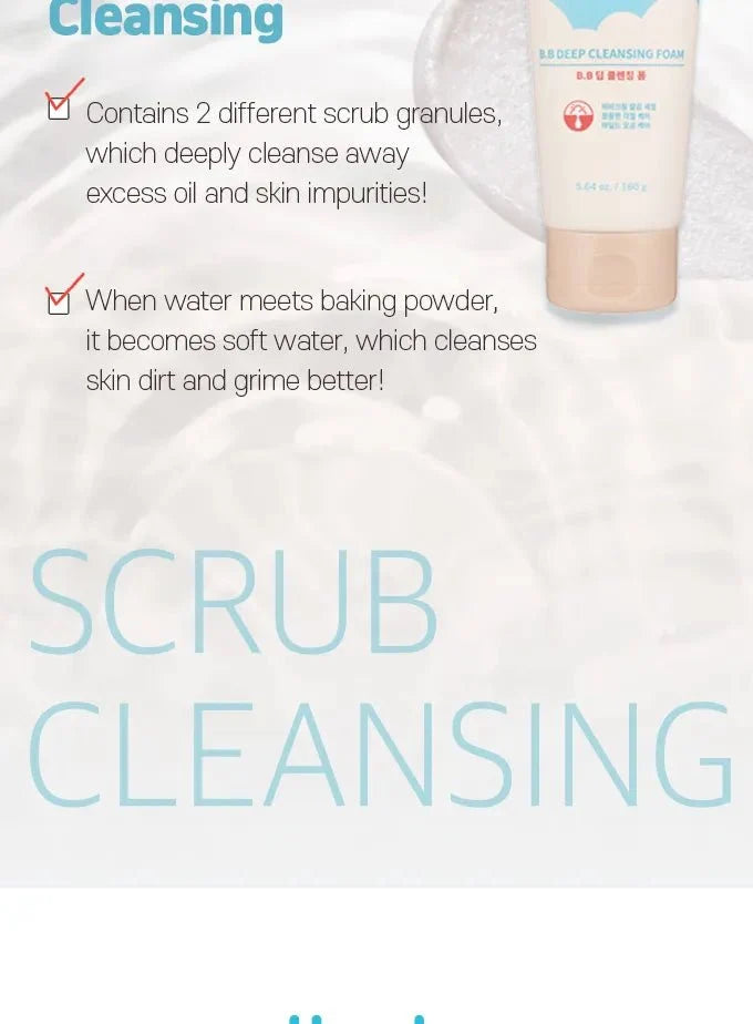 ETUDE Baking Powder BB Deep Cleansing Foam 160ml - photo 6