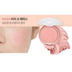 ETUDE Lovely Cookie Blusher PK004 Peach Choux Wafers 4g - photo 2