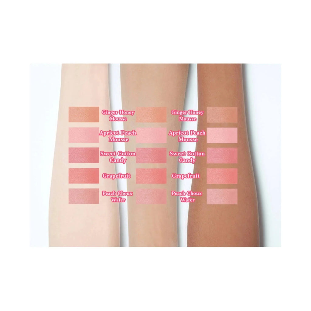 ETUDE Lovely Cookie Blusher PK004 Peach Choux Wafers 4g - photo 7