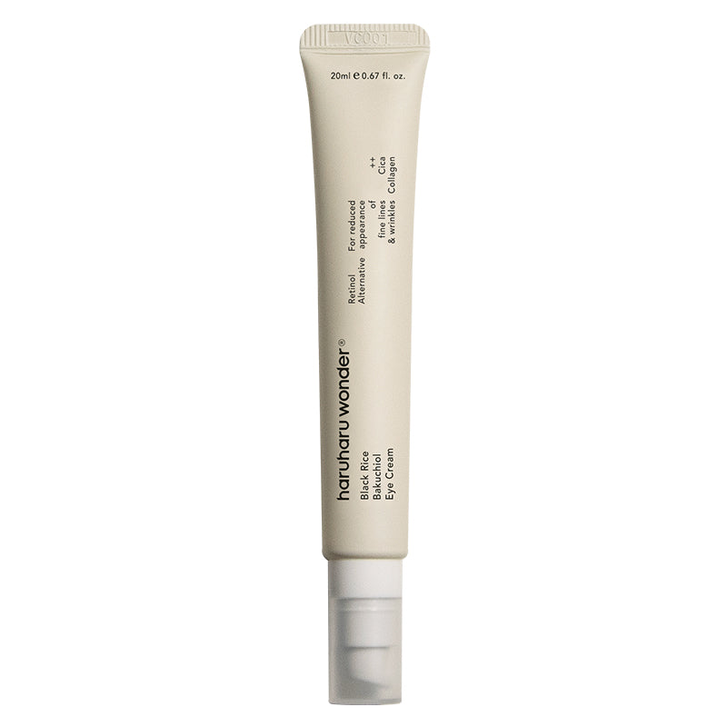 Haruharu Wonder Black Rice Bakuchiol Eye Cream 20ml jar, front view