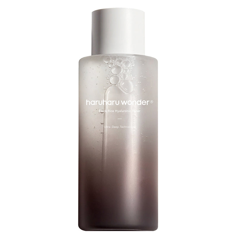 Haruharu Wonder Black Rice Hyaluronic Toner for Normal Skin 150ml bottle, front view