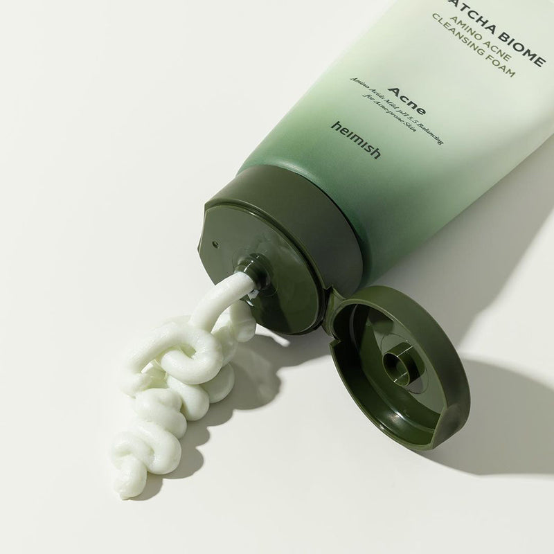 heimish Matcha Biome Amino Acne Cleansing Foam 150g - photo 3
