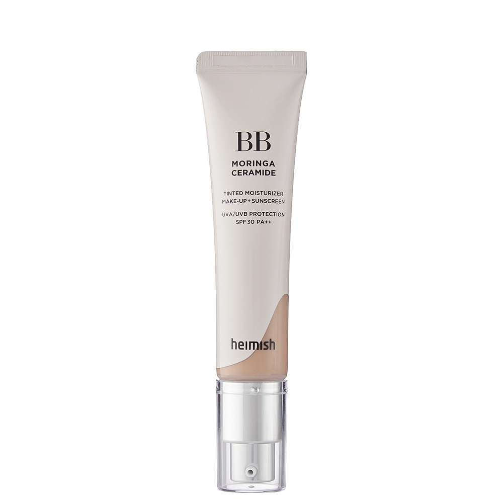 heimish Moringa Ceramide BB Cream SPF 30 PA++ tube in shade 21C Light Beige