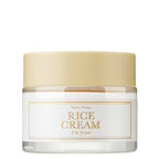 I'm From Rice Cream 50g jar with spatula, front view