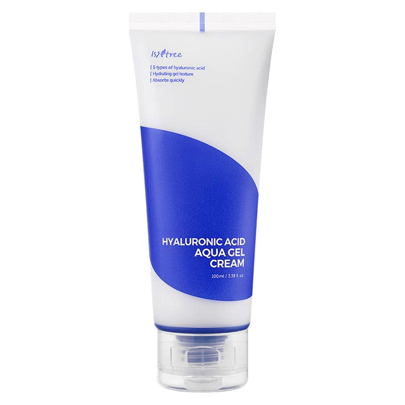 ISNTREE Hyaluronic Acid Aqua Gel Cream 100ml tub, front view