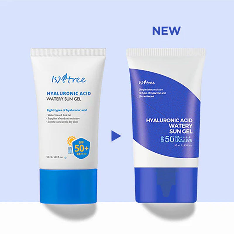 ISNTREE Hyaluronic Acid Watery Sun Gel SPF50+ PA++++ 50ml - photo 4
