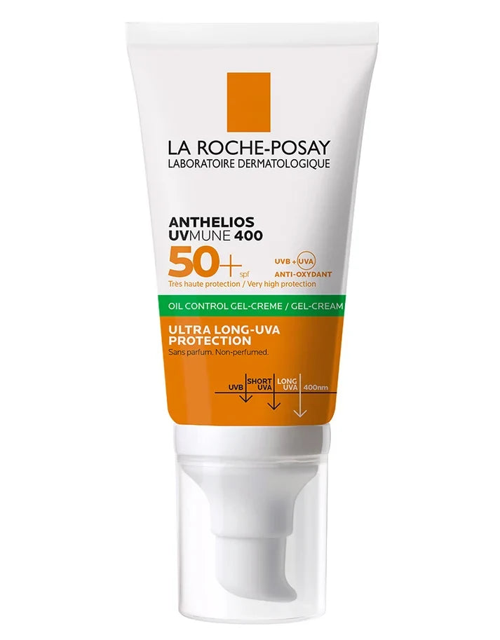La Roche-Posay Anthelios UVMune 400 Oil Control Gel Cream SPF50+ 50ml tube