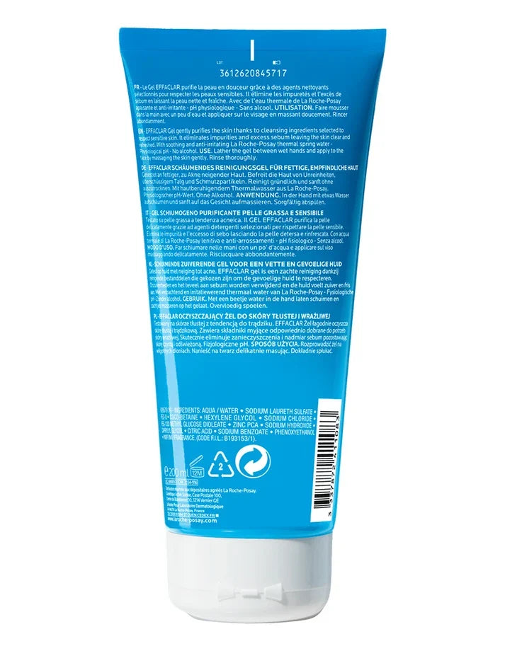 La Roche-Posay Effaclar Purifying Mousse Gel Cleanser 200ml - photo 2