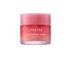 Laneige Lip Sleeping Mask EX Berry 20g pink jar, front view