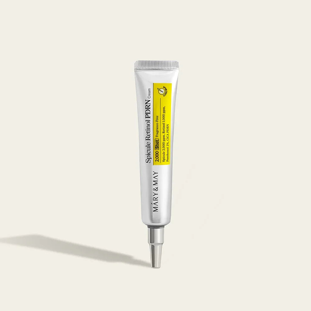 Mary & May Spicule Retinol PDRN Cream 15g jar, front view