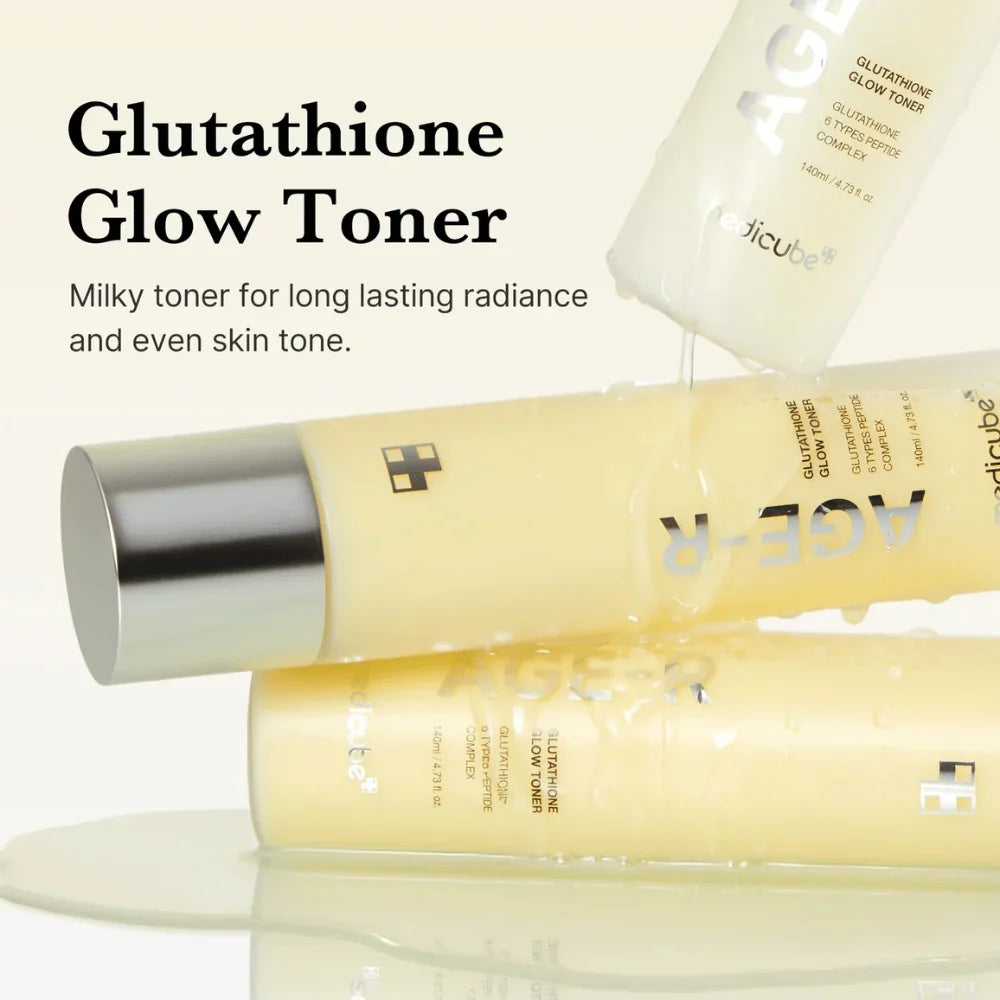 Medicube AGE-R Glutathione Glow Toner 140ml - photo 2