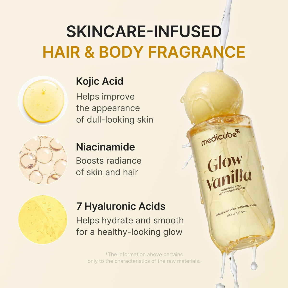 Medicube Glow Vanilla Hair & Body Fragrance Mist 100ml - photo 3
