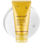 Medicube Kojic Acid Turmeric Night Wrapping Mask 75ml jar, front view
