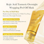 Medicube Kojic Acid Turmeric Night Wrapping Mask 75ml - photo 7
