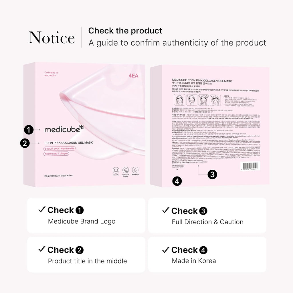 Medicube PDRN Pink Collagen Gel Mask (One Sheet) - photo 6