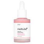 Medicube PDRN Pink Peptide Serum 30ml dropper bottle, front view