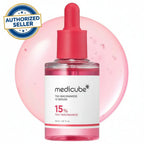 Medicube TXA Niacinamide 15 Serum 30ml dropper bottle, front view