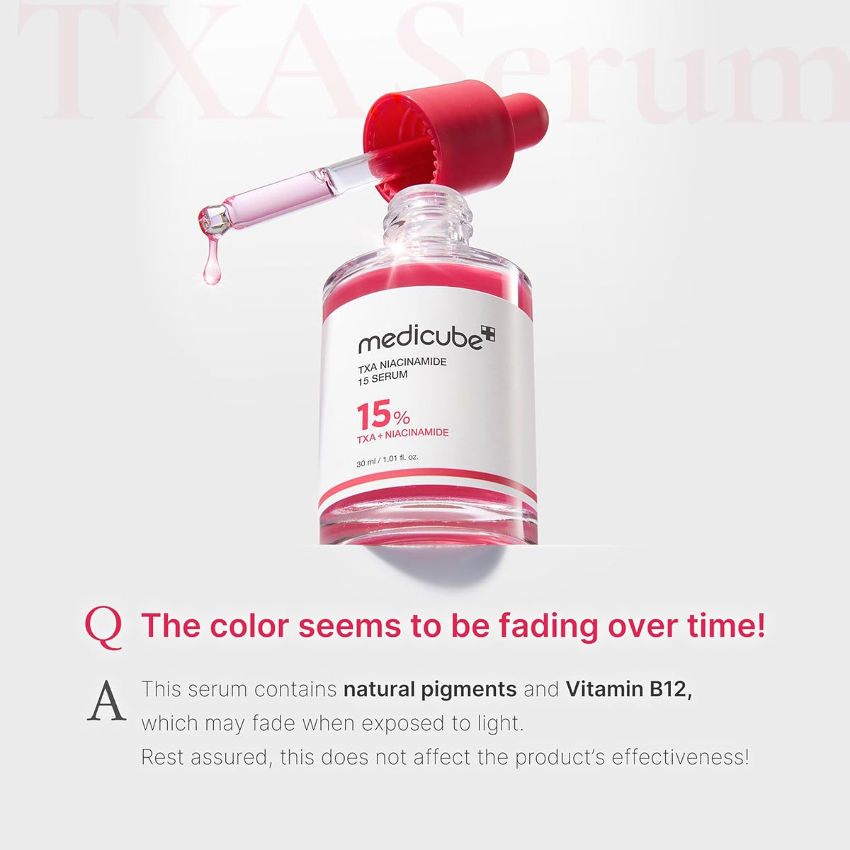 Medicube TXA Niacinamide 15 Serum 30ml - photo 4
