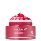 Medicube TXA Niacinamide Capsule Cream 55g jar, front view